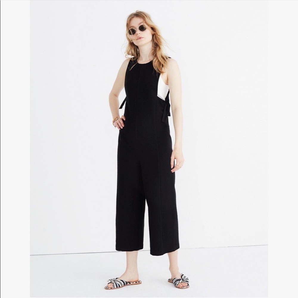 [$34] Madewell Texture & Thread Side-tie Jumpsuit